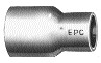 3/8"ID x 1/4"ID Reducing Coupling