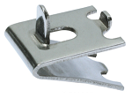 SS Shelf Clip - w/pin